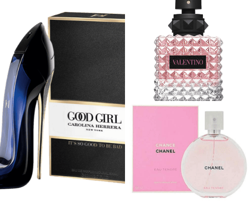 Women Perfume cover photo collage