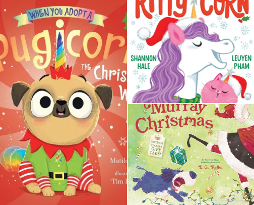 New Christmas Books for Kids for Fall/Winter 2025 cover photo collage