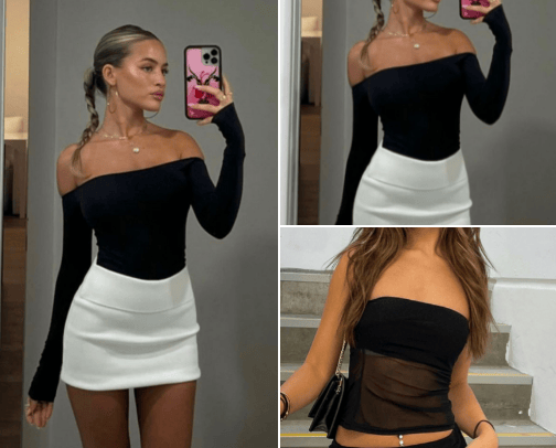going out fits! cover photo collage