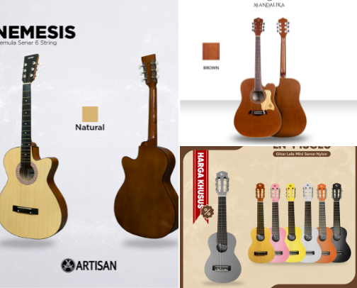 Musical Instrument cover photo collage