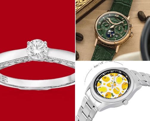 Jewellery 💍📿⌚ cover photo collage