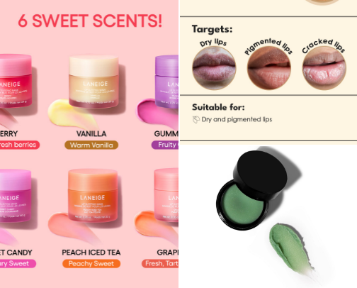 November Lip Therapy Edit -“Soft Before Sunrise” cover photo collage