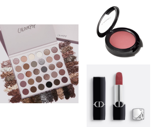 My Top Cool Tone Makeup Picks for Beginners ❄️✨ cover photo collage