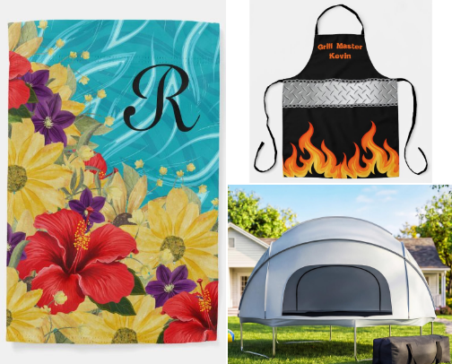 Outdoor Summer Fun & Yard Decor! cover photo collage