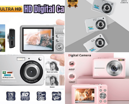 Mini Camera Digital 2024 cover photo collage