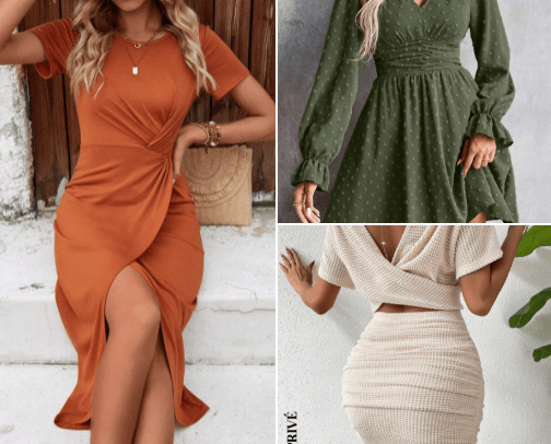 There's a Dress for every occasion cover photo collage