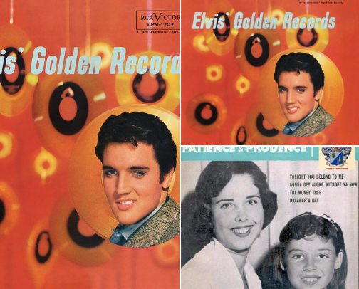 Dusty Records (40’s/50’s) cover photo collage