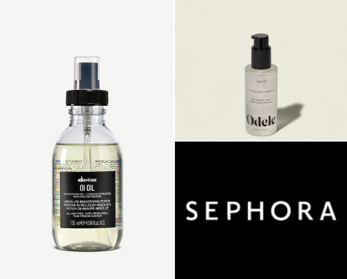 Hair care cover photo collage