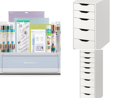 Cricut & Craft Room Organization! cover photo collage