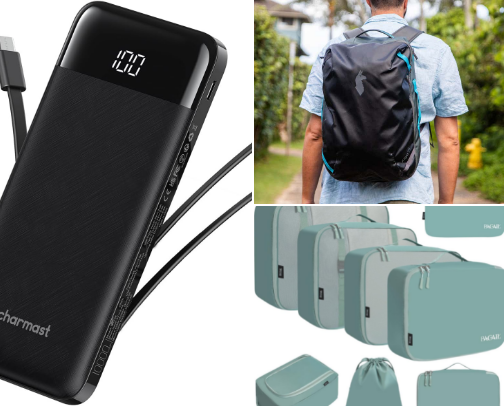 Travel Essentials cover photo collage