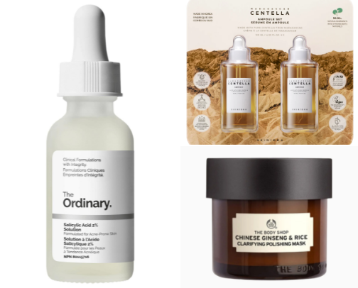 Skin care must haves cover photo collage