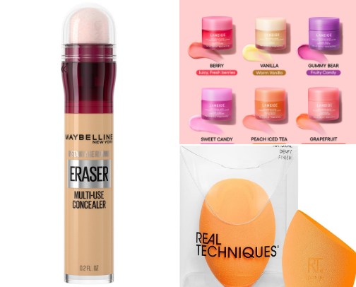 My Daily Glow: Essential Makeup & Skincare Must-Haves cover photo collage