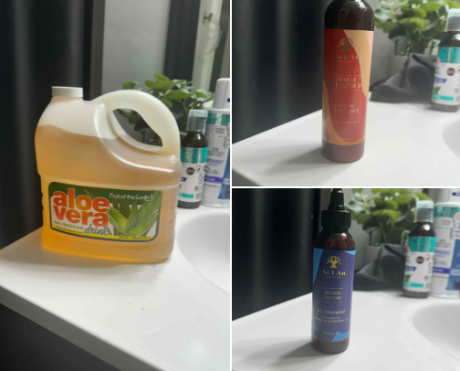 Healthy hair and beauty tips cover photo collage