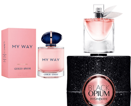 fragrance cover photo collage