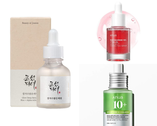 Best serums for different skin concerns cover photo collage