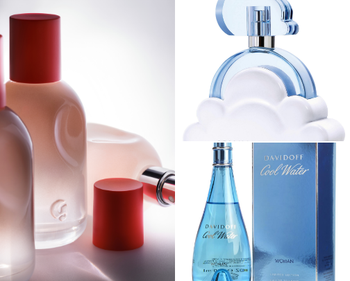 perfume for the girls cover photo collage