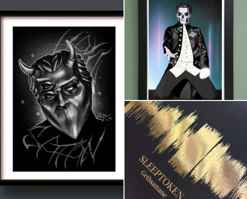 Portraits & Prints cover photo collage