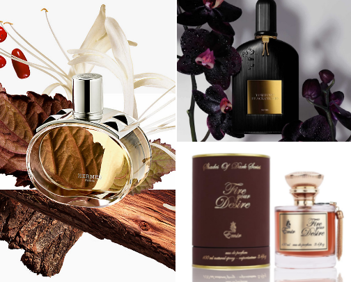 Perfumes &cologne cover photo collage