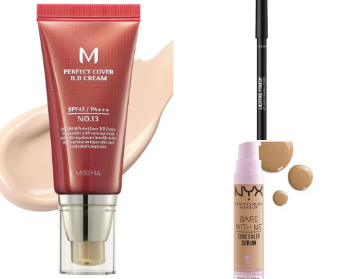 Drugstore makeup hits 🎯 cover photo collage