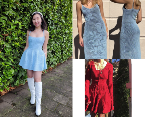 Crochet Dresses cover photo collage
