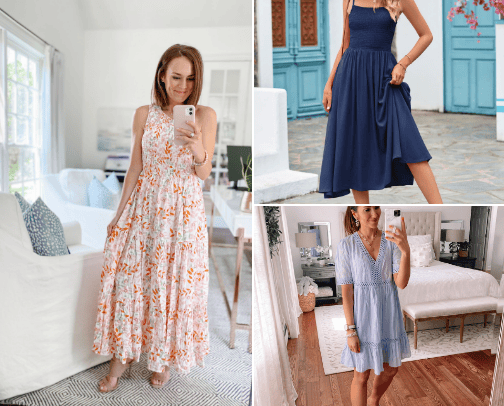 Spring Apparel for Women cover photo collage