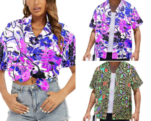 Hawaiian Shirts Made in USA cover photo collage