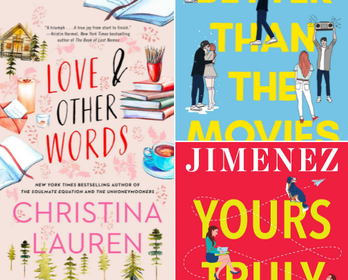 My romance book recs cover photo collage