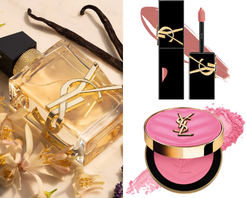 Premium perfumes & makeup icons that define elegance. Long-lasting scents and luxury beauty for every occasion❤️ cover photo collage