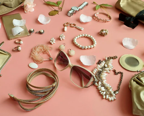 Accessories cover photo collage