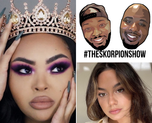 My favorite Content Creators cover photo collage