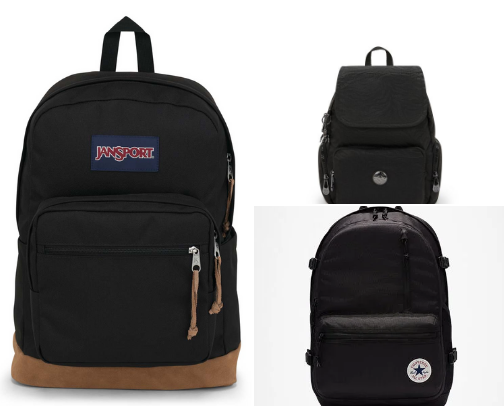 Comfortable, practical & trendy bags for school 🏫 cover photo collage