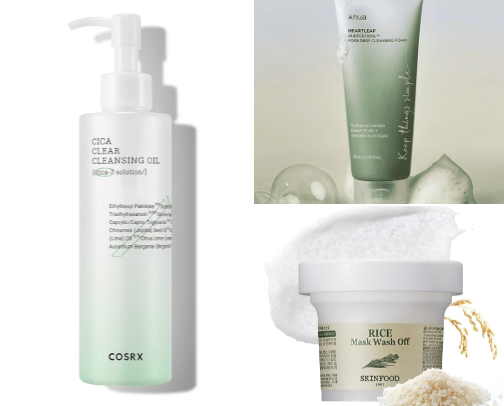 skincare holy grails 🙏🏽🙏🏽🙏🏽 cover photo collage