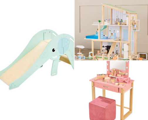Little Town Wooden Toys cover photo collage