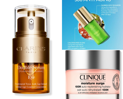 CUIDADO DE  LA CARA ,OJOS  Y CUERPO: cremas,sueros,geles,etc.El cuidado que se siente! cover photo collage