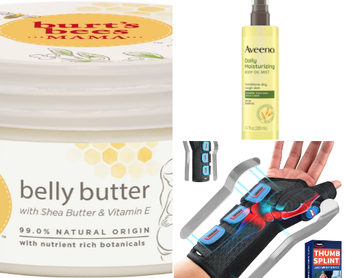 Pregnancy & Postpartum Must Haves cover photo collage