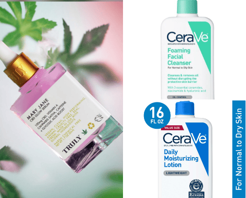 Skin care favs cover photo collage