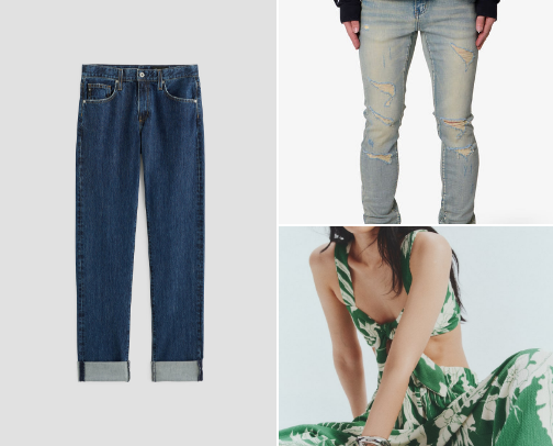 Clothes cover photo collage