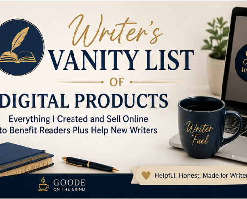 Digital Books, Guides & Resource Products for New Writers & Content Creators (I Sell Online & Help Others Earn) cover photo collage
