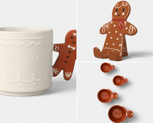 Gingerbread kitchen & decoration finds cover photo collage