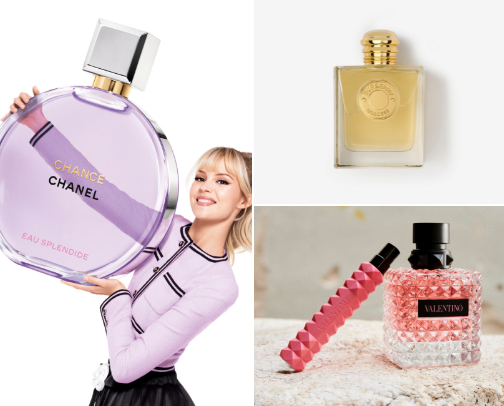 perfume favorites🌸🌷🎀 cover photo collage