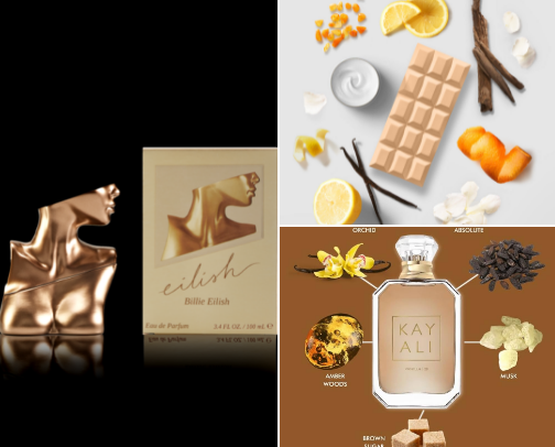 sweet smelling fragrances🍨 cover photo collage