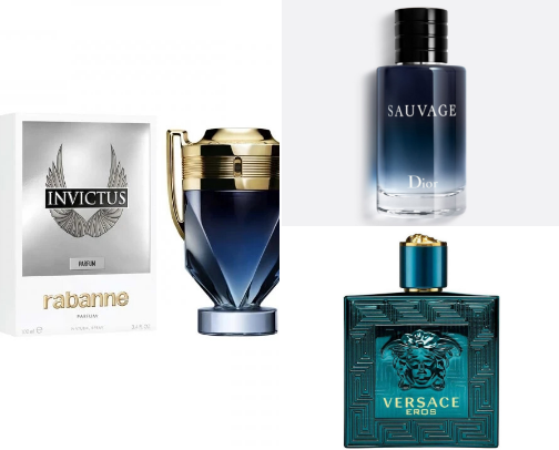 Top Men's Perfume Favorites cover photo collage