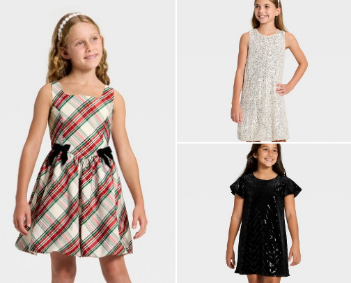 ✨Holiday Dresses for Little Girls cover photo collage