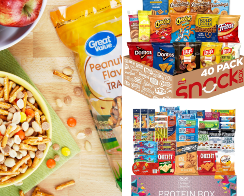 BEST Travel and Comfort Snacks cover photo collage