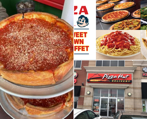 Pizza in Lancaster SC cover photo collage