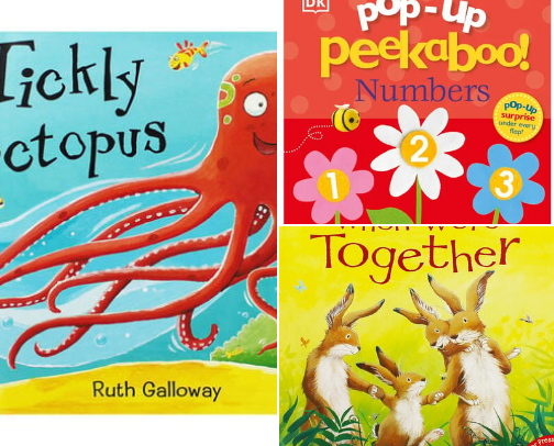 Children’s Books We Love Reading Together (Toddler Favourites) cover photo collage