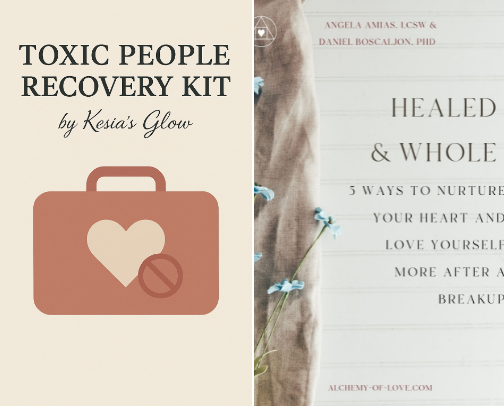 💔 TOXIC PEOPLE RECOVERY KIT cover photo collage