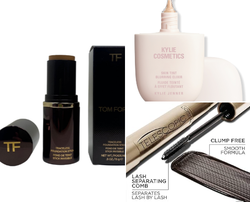 everyday makeup i swear by cover photo collage