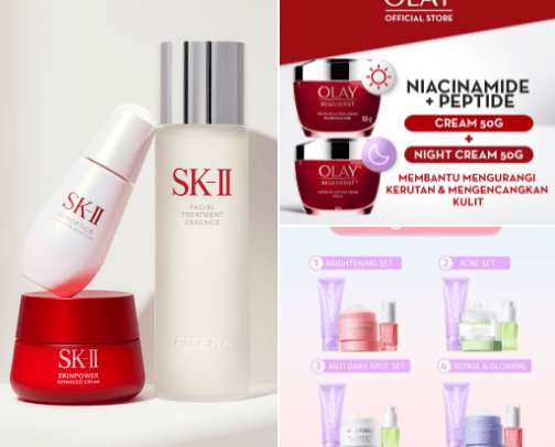 Just choose skincare for all skin types here 💋 cover photo collage