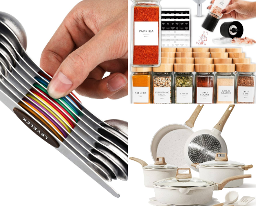 Spice, stack, and snack in perfect sync! cover photo collage